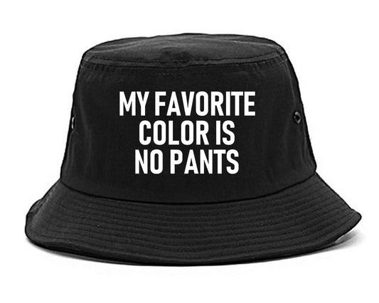 My Favorite Color Is No Pants Mens Bucket Hat